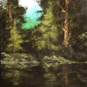 LAR saU bord du ruisseau1 8X24po